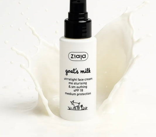 Crème Visage Ziaja au Lait de Chèvre – Hydratation, Lissage & Protection SPF