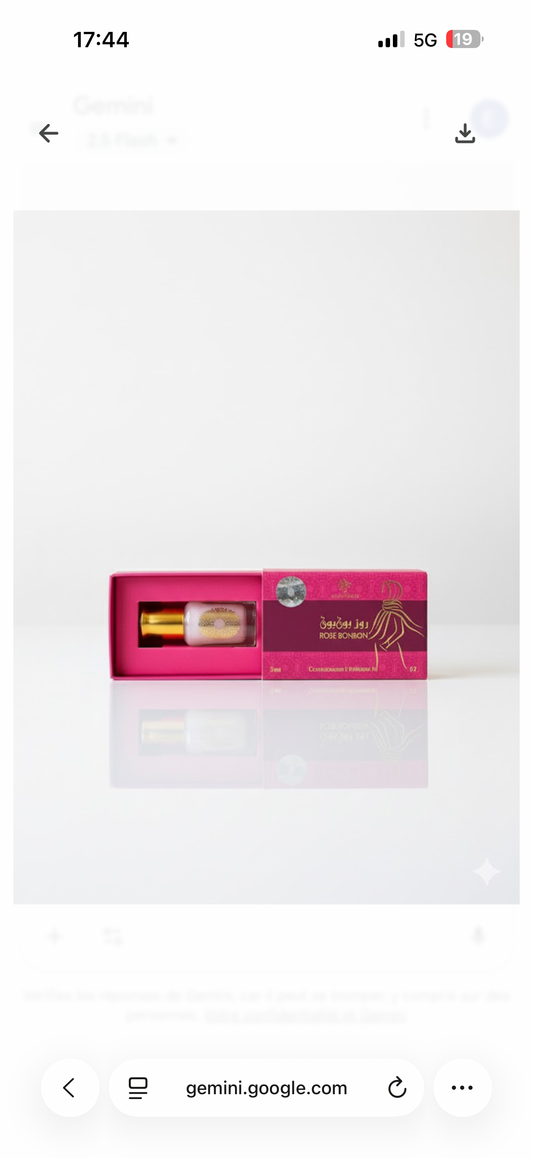 Rose Bonbon – Huile Parfumée concentrée de Dubai
