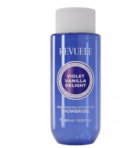 Gel Douche – Vanille, Violette Sucrée & Bois de Santal (400 ml)