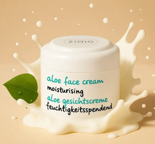 Crème Visage Hydratante à l’Aloe Vera | Ziaja – Soin de Jour Naturel