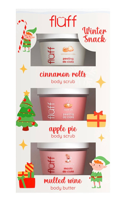 Coffret Cadeau Corps 🎄 – Gommages & Beurre Corporel Winter Snack ✨