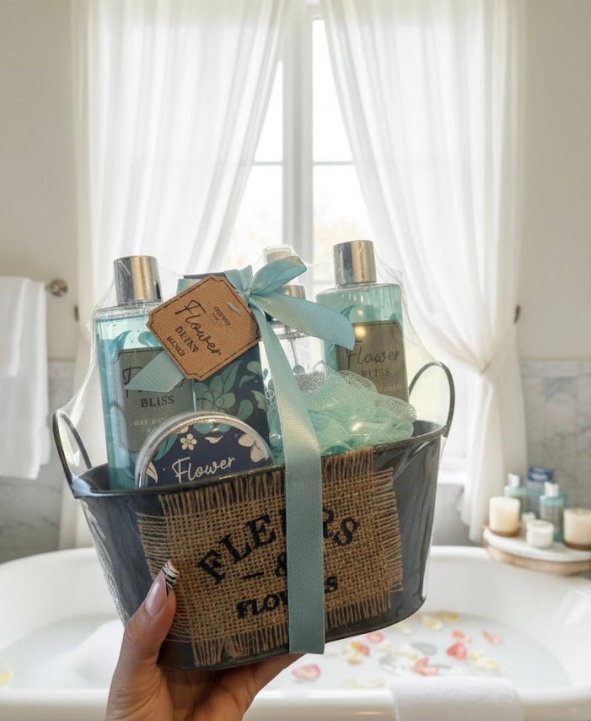 Panier Flower Bliss Monoï