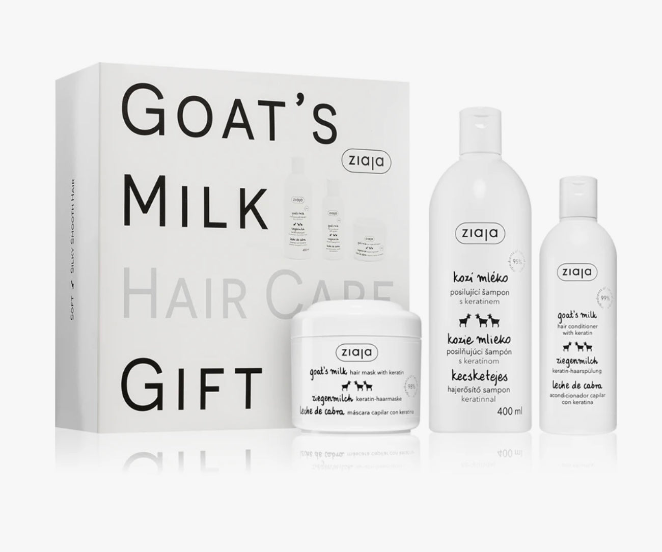 Coffret Soins Hydratants au Lait de Chèvre – Peau Douce & Nourrie