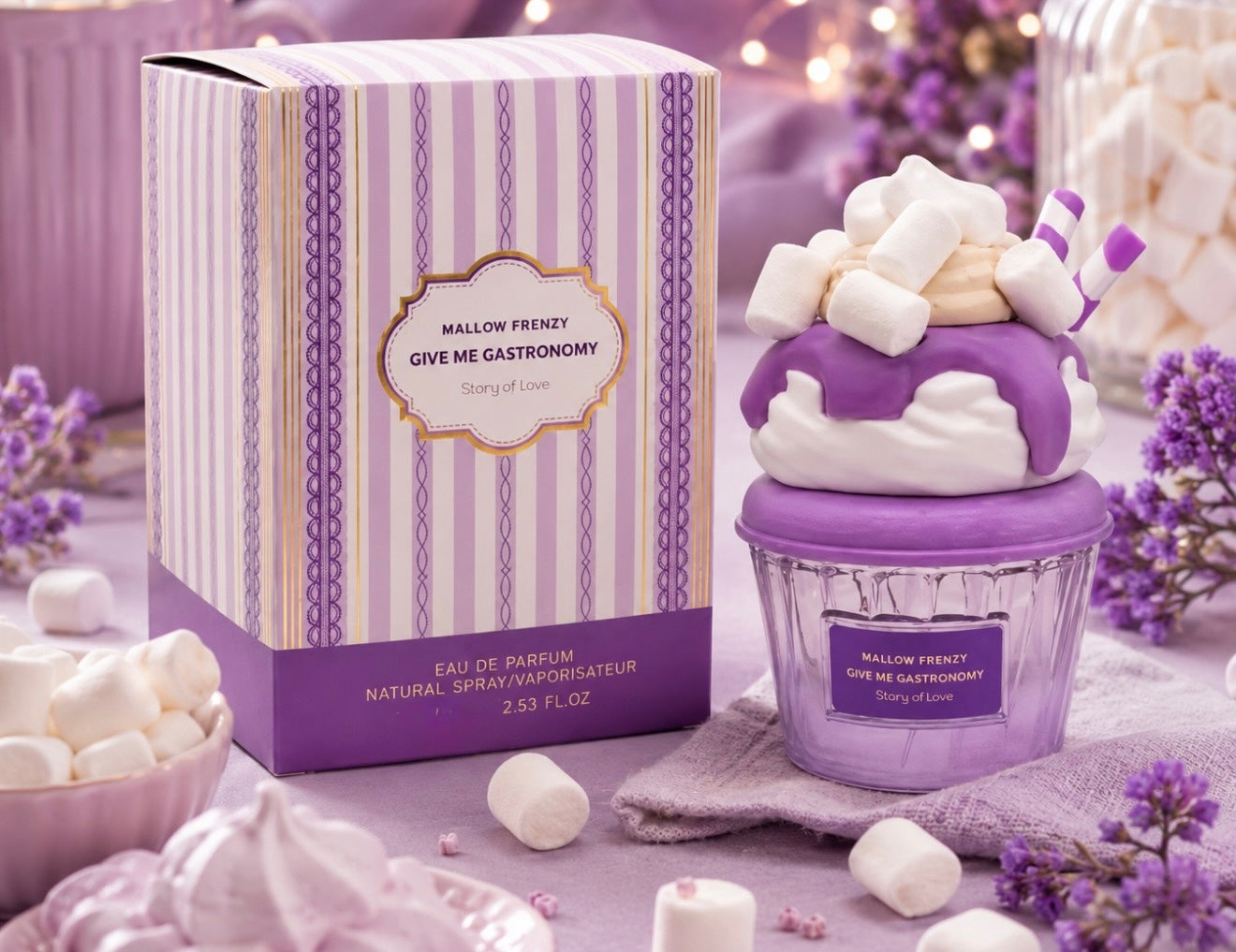 PARFUM GIVE ME GOURMAND - GUIMAUVE