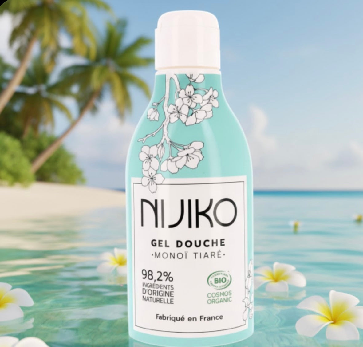 Gel douche Bio - Monoï Tiaré