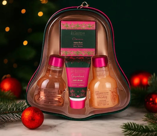 🎄 Coffret Bain en forme de cloche – Spécial Noël