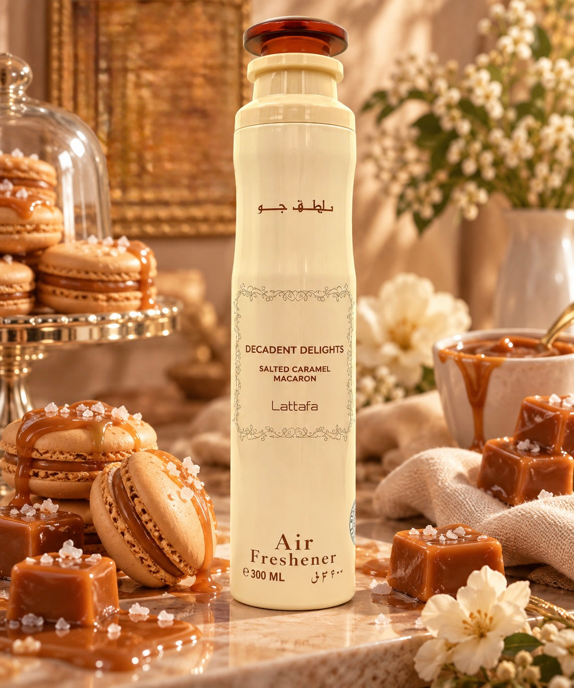 AIR FRESHNER LATTAFA - CARAMEL MACARON