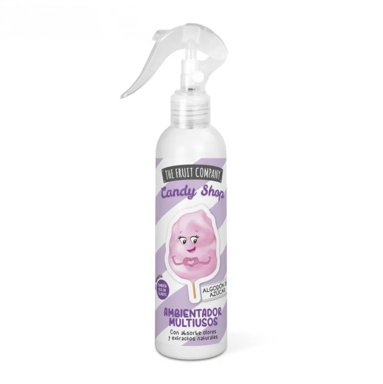 Spray Ambiance Air & Tissu – Barbe à Papa 200 ml – The Fruit Company Candy Shop