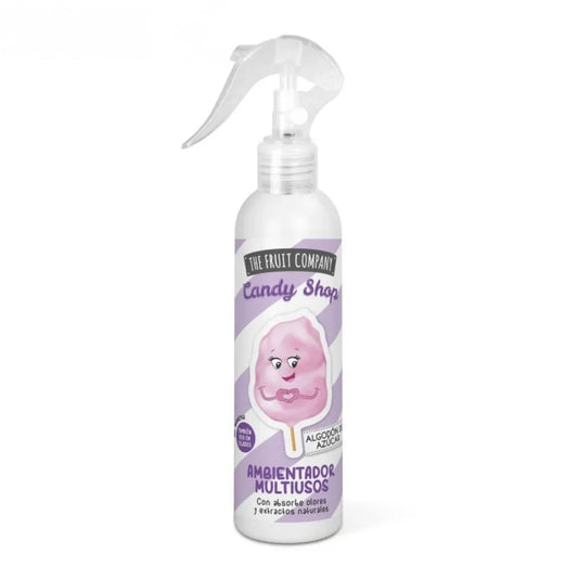 Spray Ambiance Air & Tissu – Barbe à Papa 200 ml – The Fruit Company Candy Shop