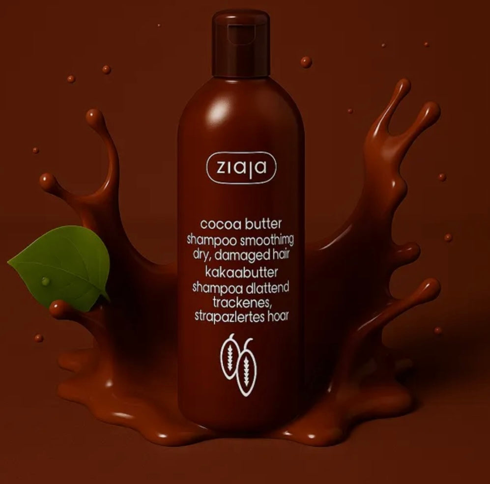 Shampoing Réparateur au Beurre de Cacao 400 ml – Ziaja