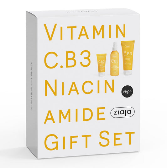Coffret Belle Peau ✨ – Soins Visage & Corps à la Vitamine C & Niacinamide