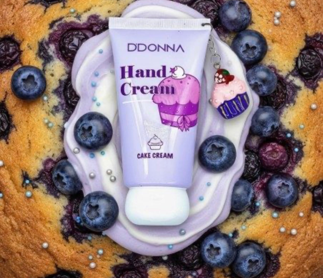 Crème mains Blueberry Muffins 50 ml – D’Donna