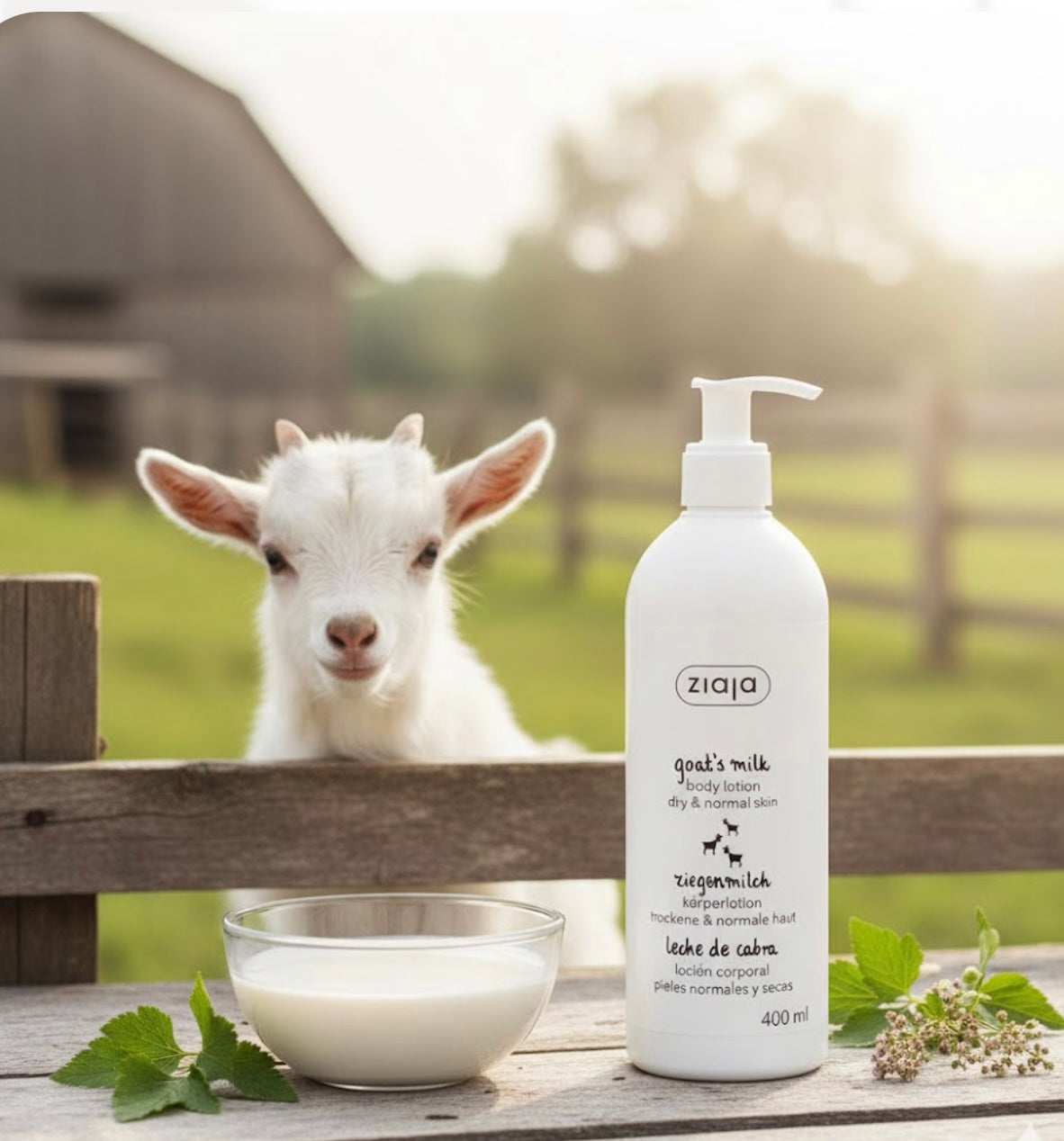 Lait Corps au Lait de Chèvre - 400 ML