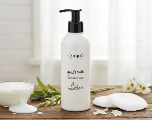 Nettoyant Visage Ziaja au Lait de Chèvre – Nettoie, Adoucit & Nourrit la Peau