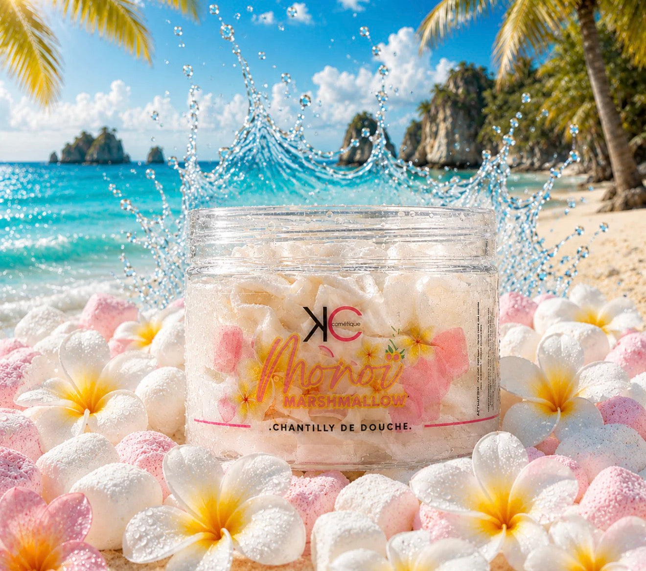 CHANTILLY DE DOUCHE MONOÏ MARSHMALLOW
