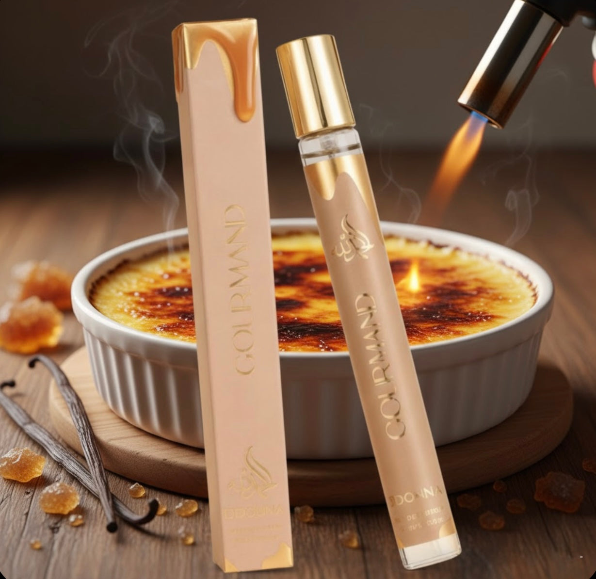 Eau de Parfum Gourmand Crème Brûlée – 35 ml | D’Donna