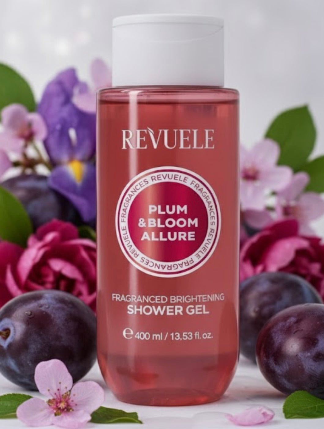 Gel Douche – Prune Fumée, Fleurs & Vanille (400 ml)