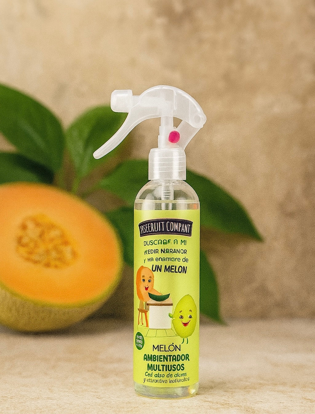 SPRAY D’AMBIANCE AIR & TISSU MELON – THE FRUIT COMPANY 🍈