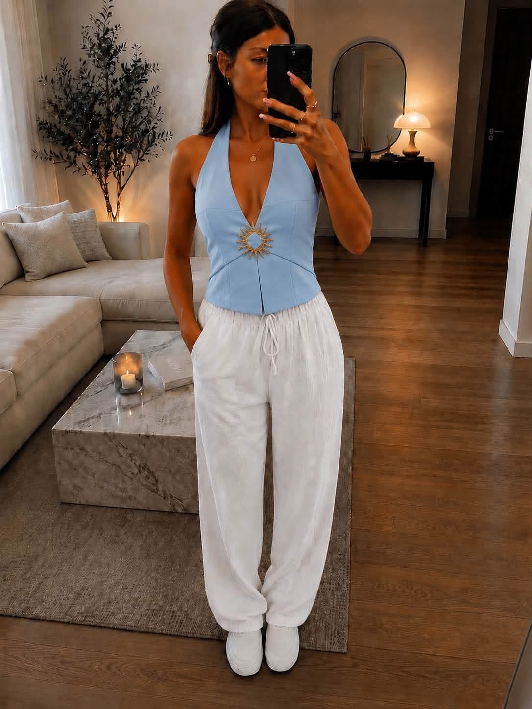 DOS NU ÉMELINE BLEU 💙