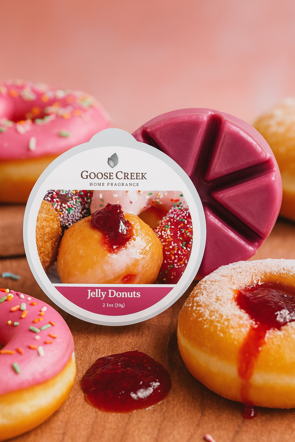 Jelly Donuts – Goose Creek Candle® Cire fondante (59 g)