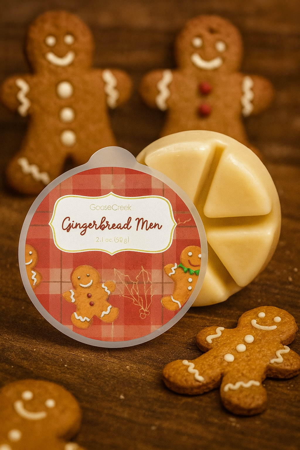 Cire fondante parfumée Bonhommes en Pain d’Épice – Goose Creek Candle®