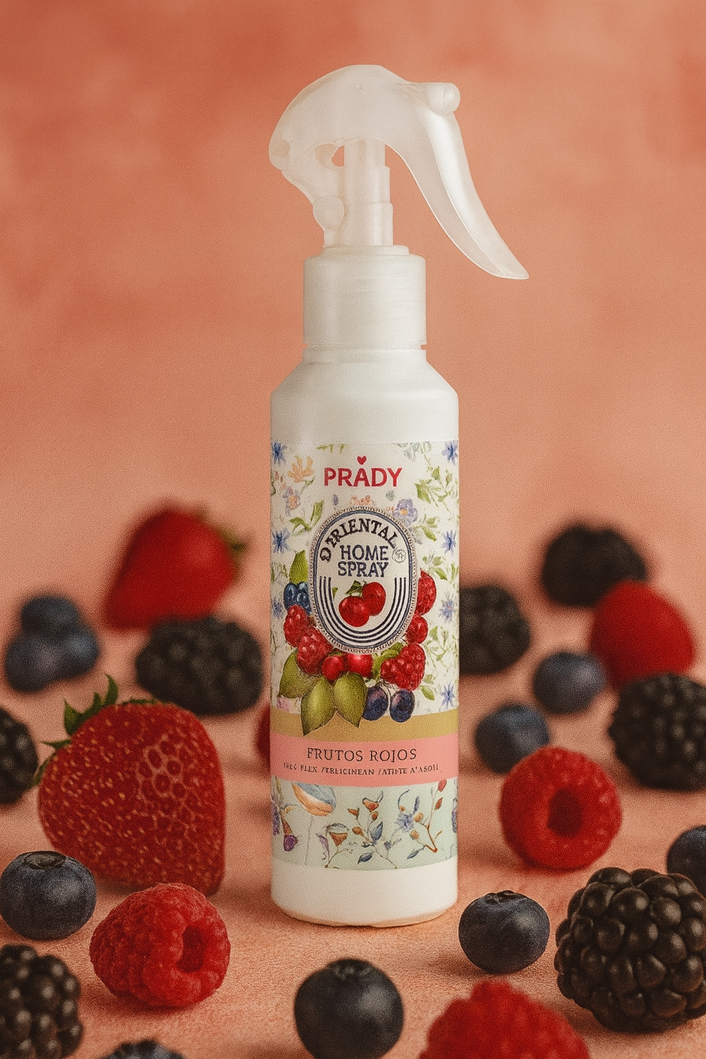 Spray d’Ambiance Fruits Rouges 220 ml – Prady