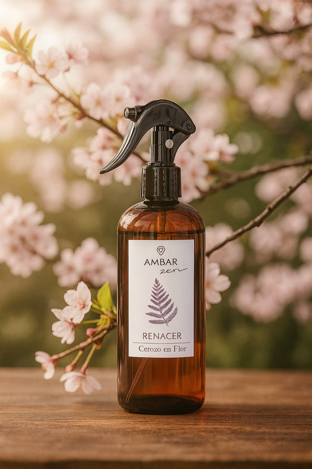 Spray Parfumé Multi-Usages – Fleur de Cerisier (Ambar Collection Zen)