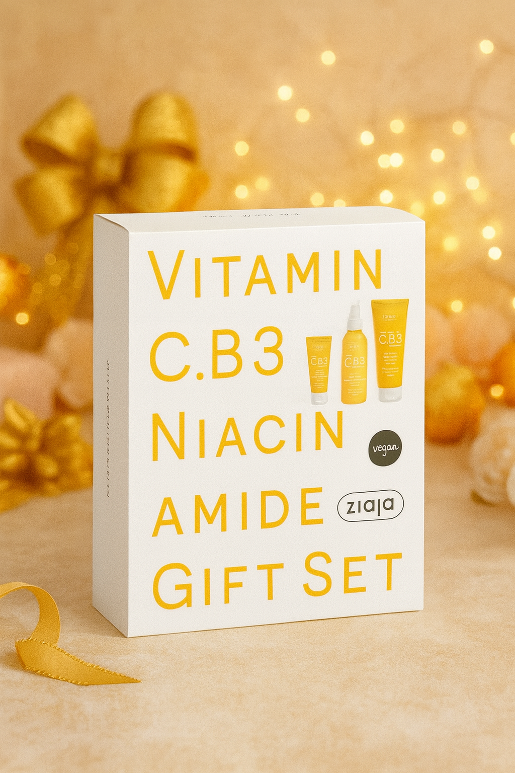 Coffret Belle Peau ✨ – Soins Visage & Corps à la Vitamine C & Niacinamide