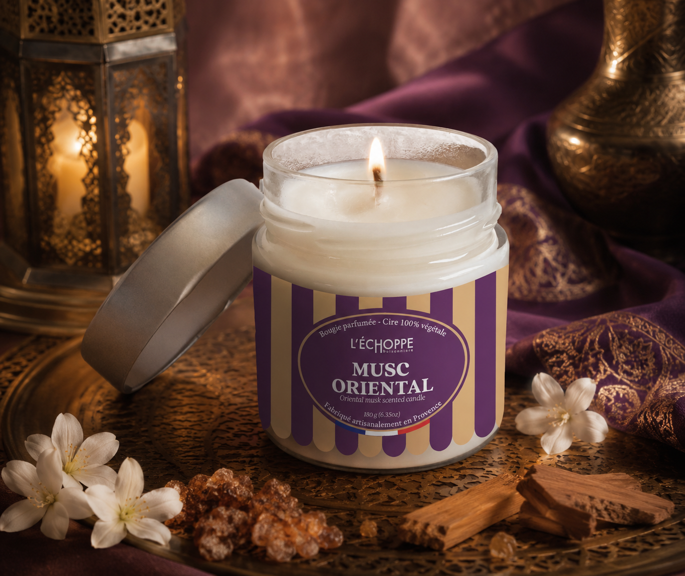 BOUGIE PARFUMÉE - MUSC ORIENTAL