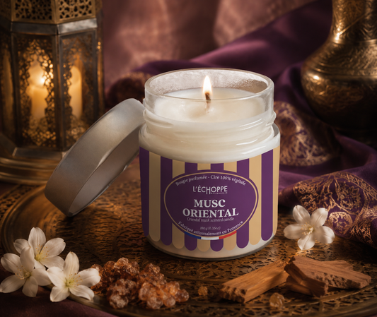 BOUGIE PARFUMÉE - MUSC ORIENTAL