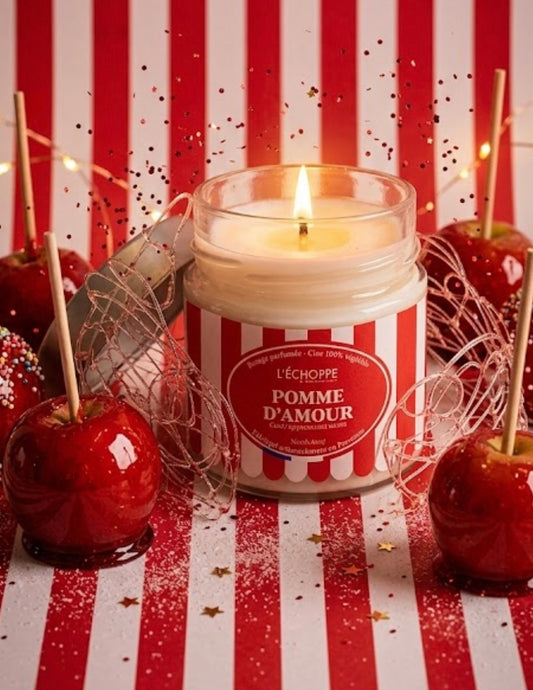BOUGIE PARFUMÉE - POMME D’AMOUR 🍎