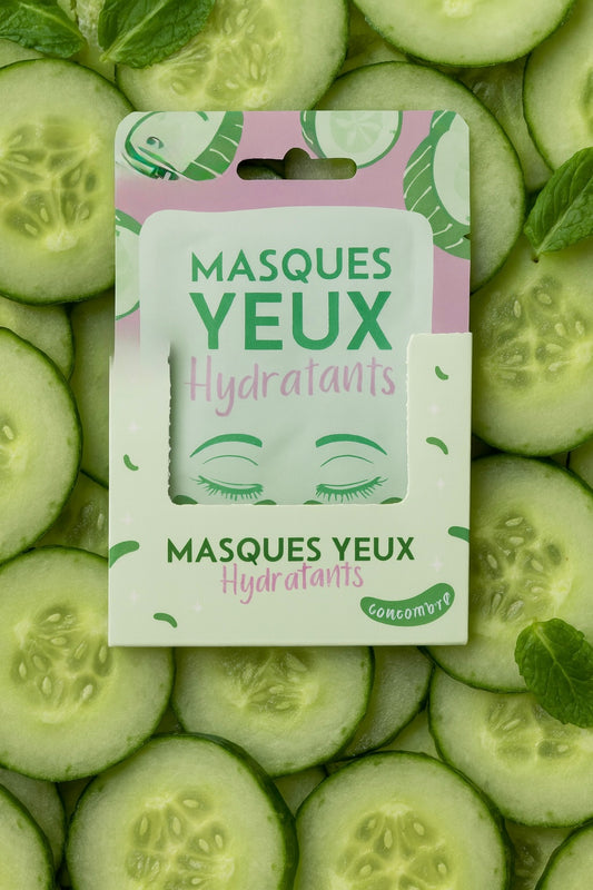 Patchs Hydratants Yeux – Concombre 🥒