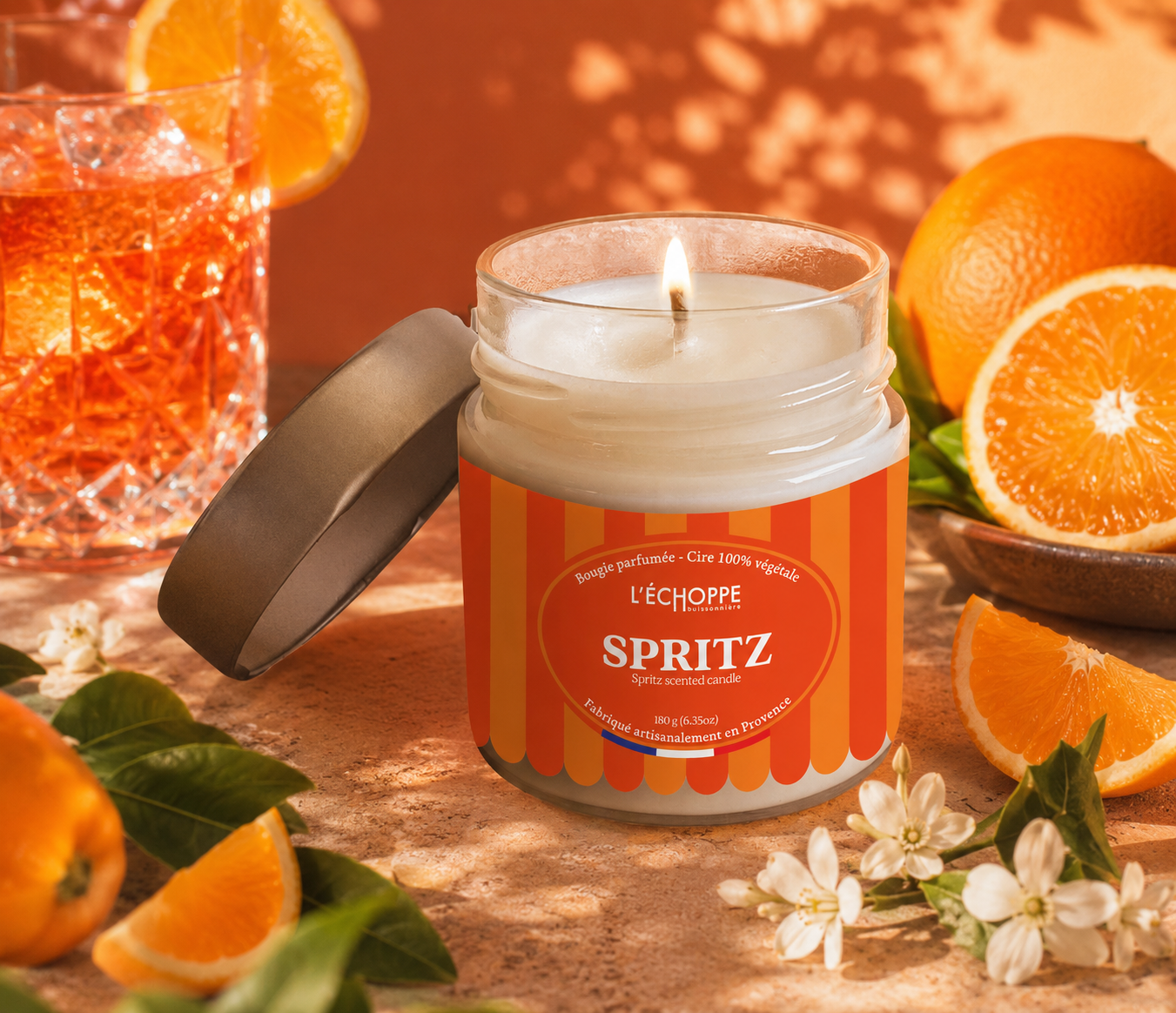 BOUGIE PARFUMÉE SPRITZ 🍊