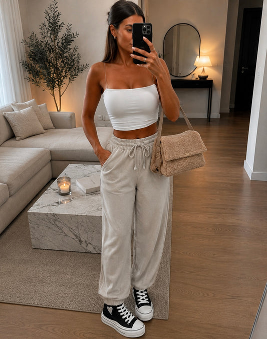 BASKETS MONTANTES AVEC CŒUR PAILLETÉ ✨