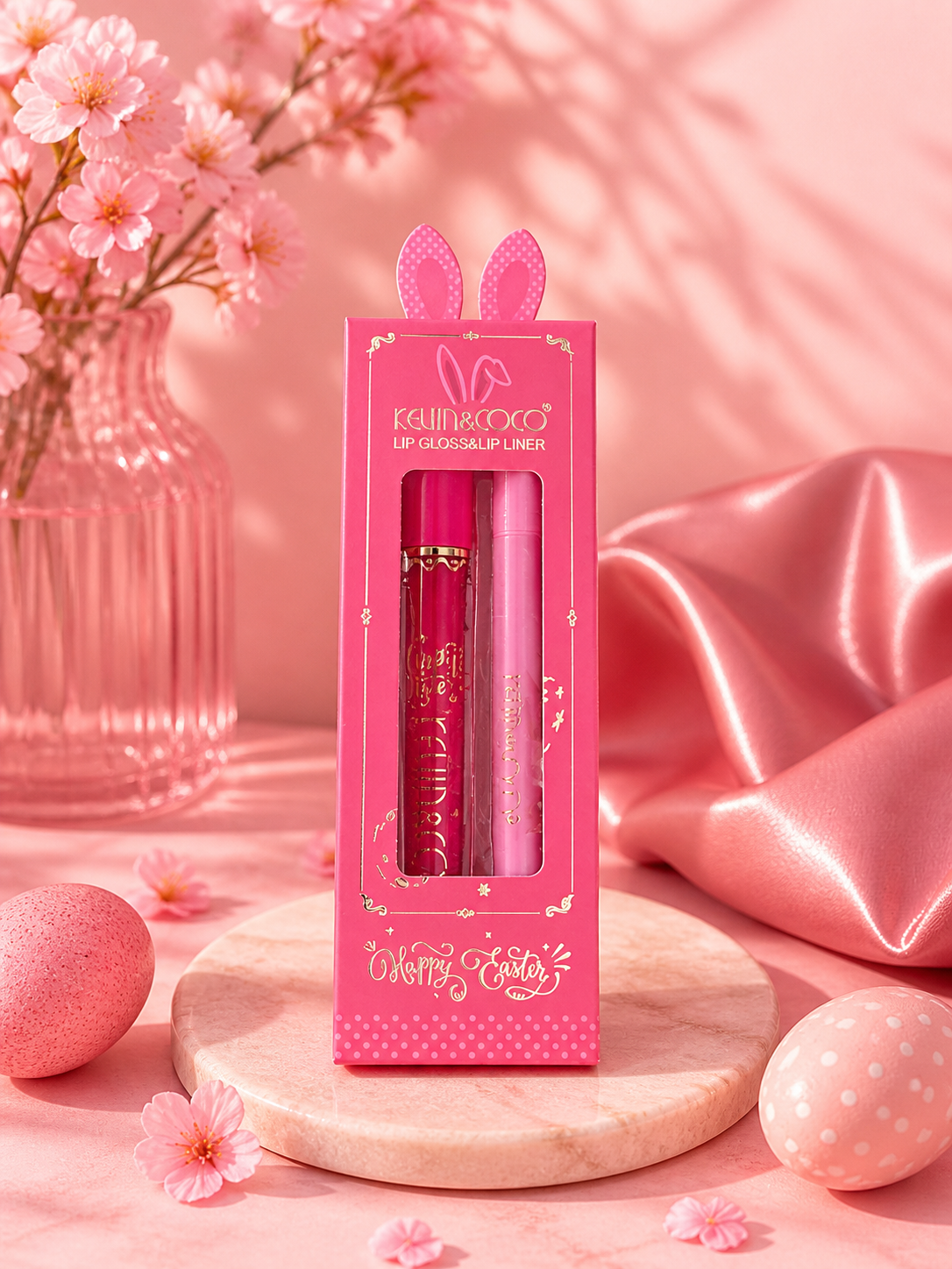 Pack duo lip gloss & crayon à lèvre