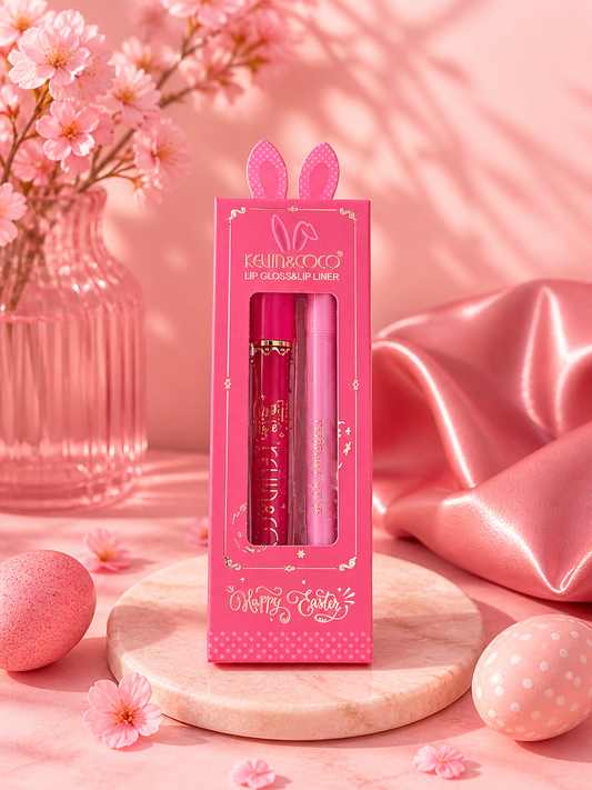 Pack duo lip gloss & crayon à lèvre