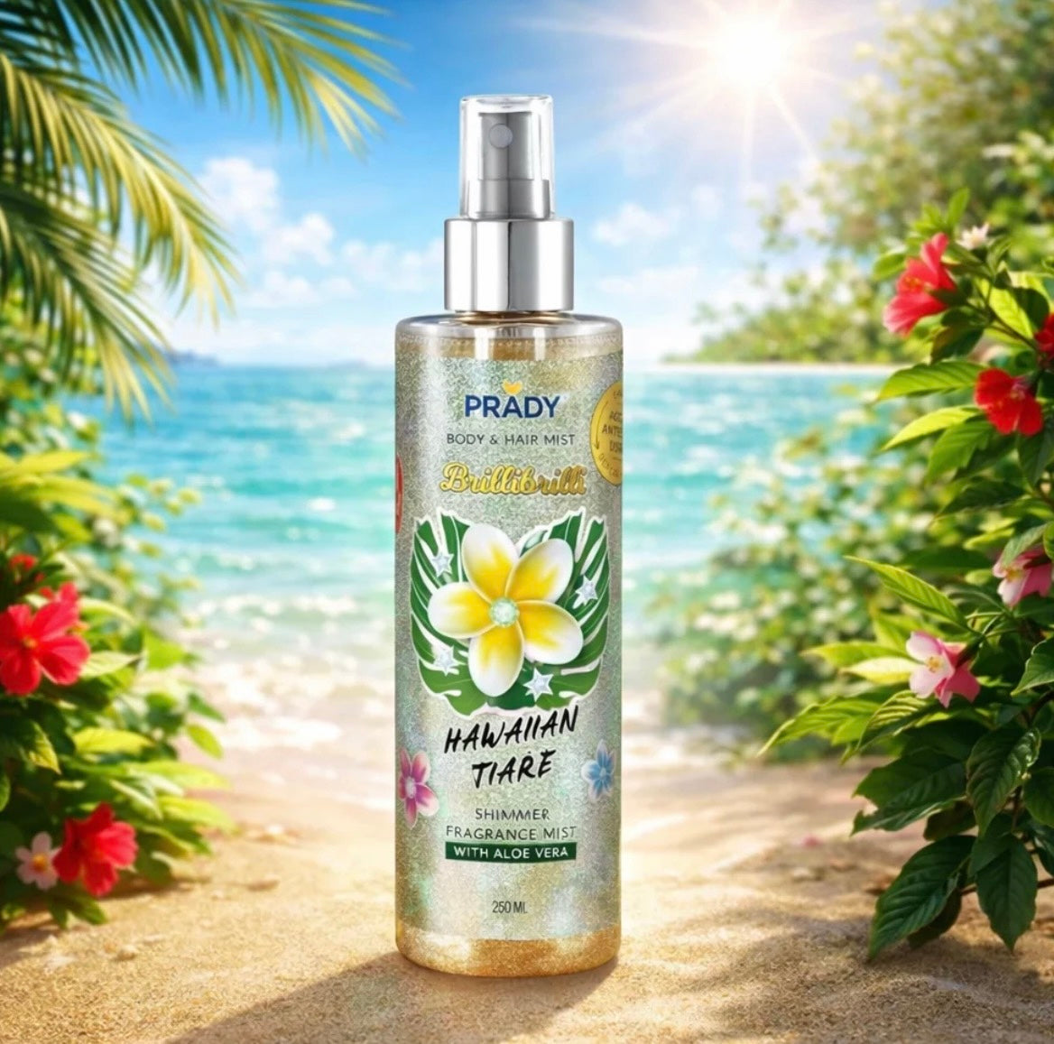 BRUME PARFUMÉE SCINTILLANTE - HAWAÏ TIARÉ
