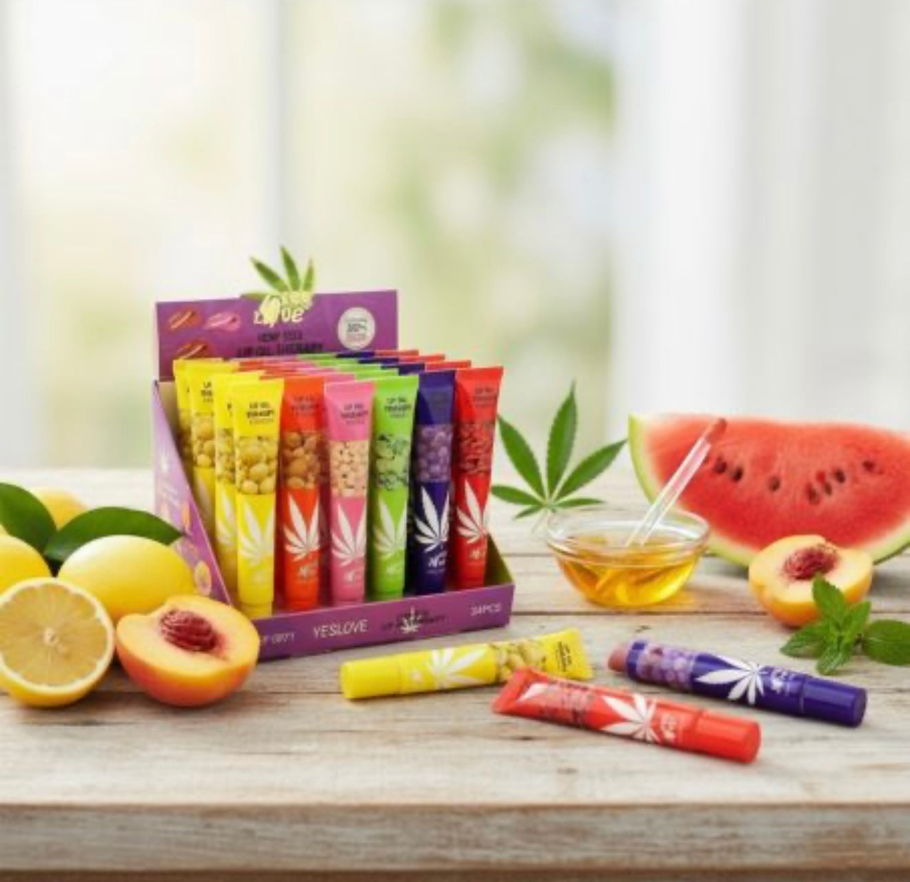 Gloss Lèvres Fruité CBD – Brillance & Douceur | Yes Love