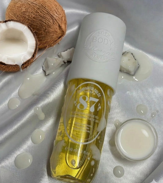 Brume Corps N°87 – Tubéreuse Solaire & Lait de Coco 🥥
 