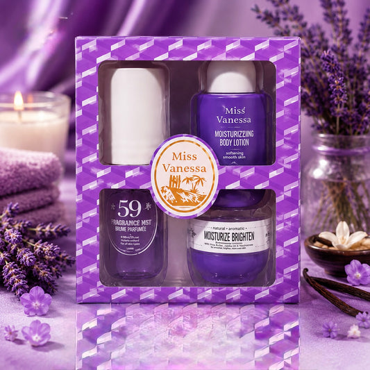 COFFRET N°59 - orchidée, vanille & violette sucrée