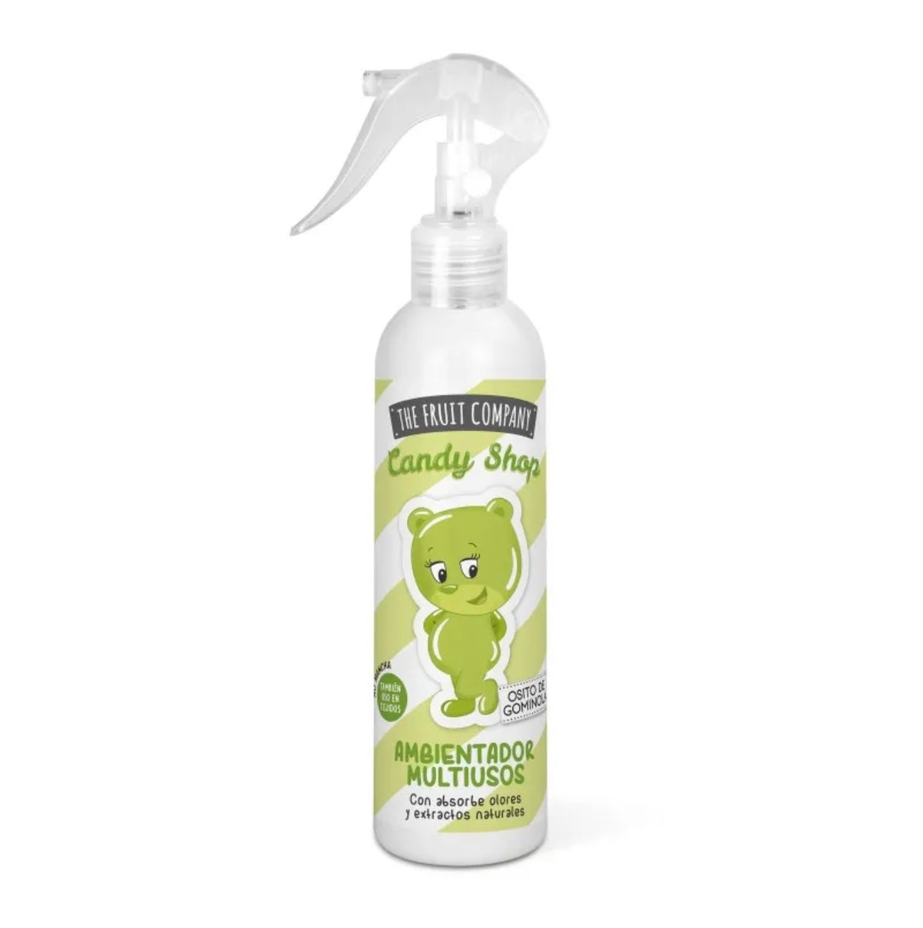 Spray Ambiance Air & Tissu – Ourson Guimauve 250 ml – The Fruit Company Candy Shop