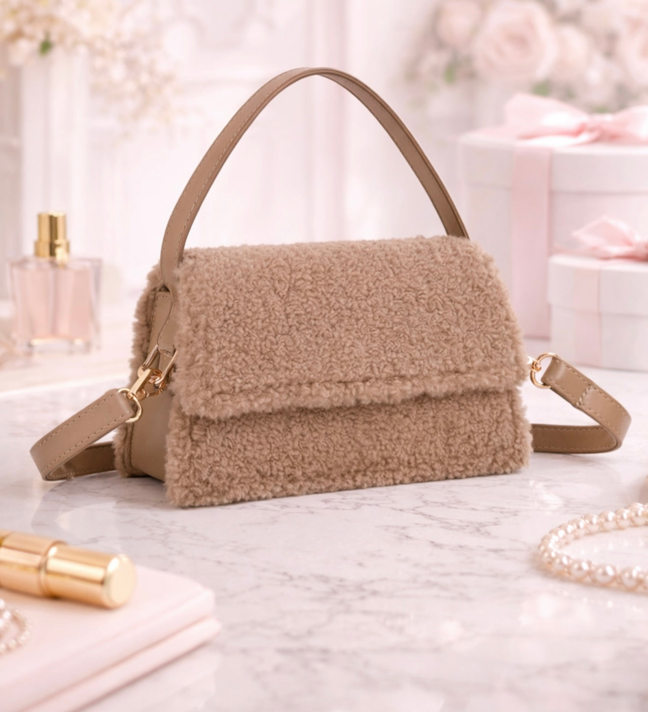 SAC 👜 ROSINO - Taupe foncé