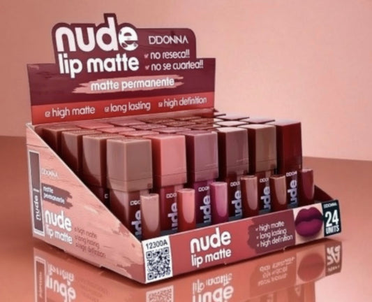 Rouges à Lèvres Nude Lip Matte – D’Donna | Finition mate longue tenue