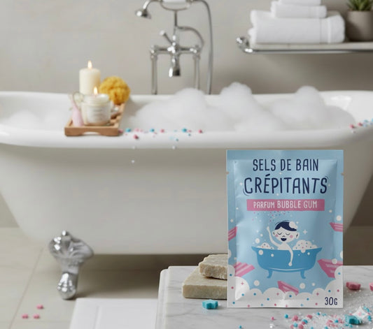 Sels de bain crépitants - Bubblegum