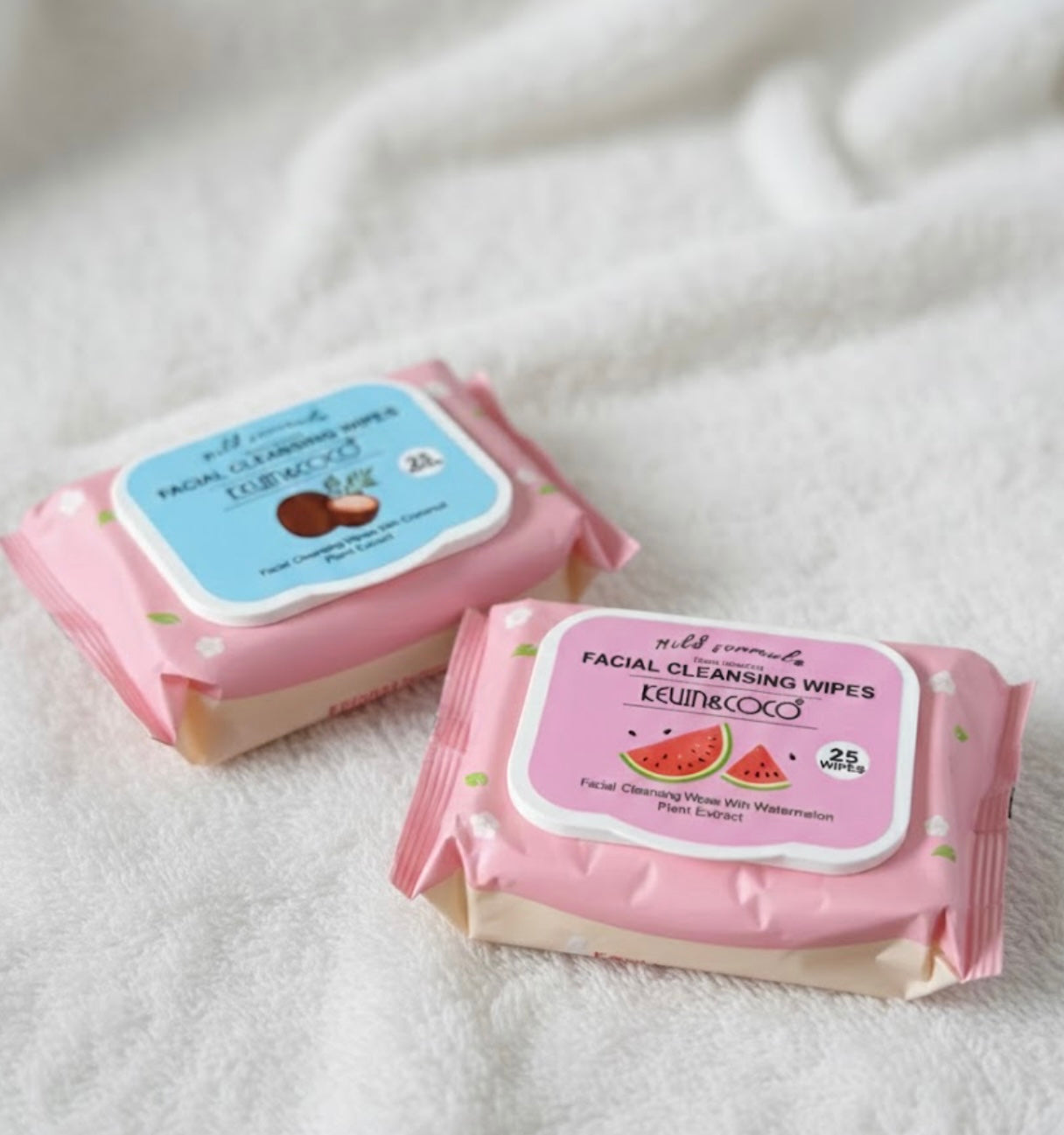 Lingettes démaquillante