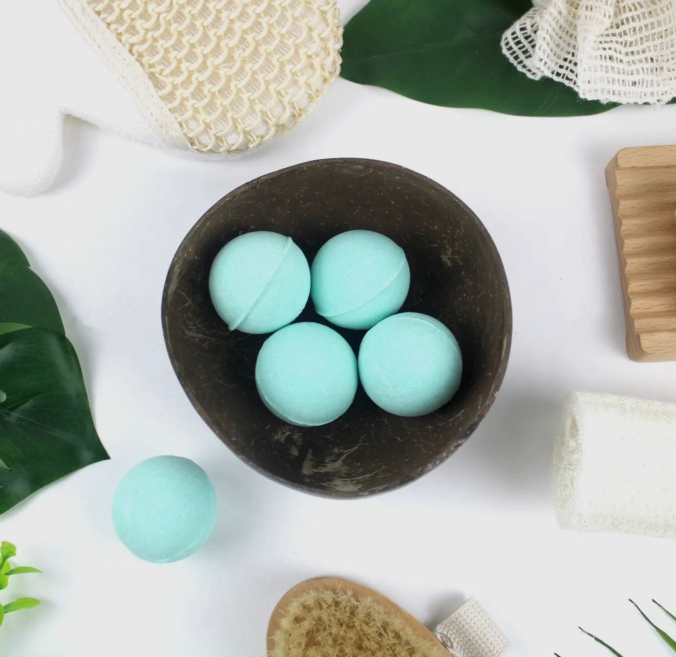 Sachets bombe de bain X5 - Monoï