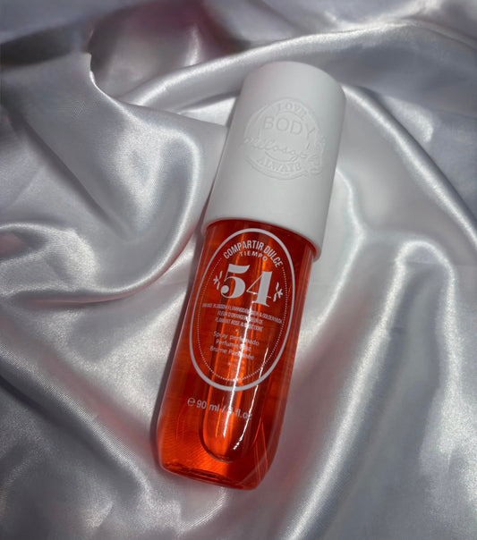 Brume Corps – N°54 Fleur d’Oranger, Fleur Flamand Rose & Musc Doré 🌸🌷✨ (90 ml)