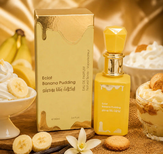 🍌🍮 BANANA PUDDING – EAU DE PARFUM 100 ML ✨🤍