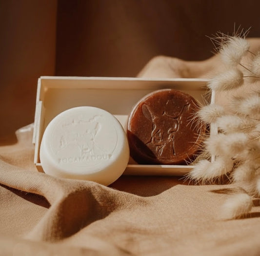 Duo savon & exfoliant au lait de chèvre