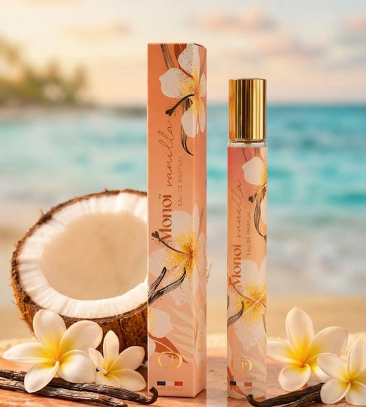PARFUM DE POCHE MONOÏ VANILLA 🌴🌞 - 35 ML